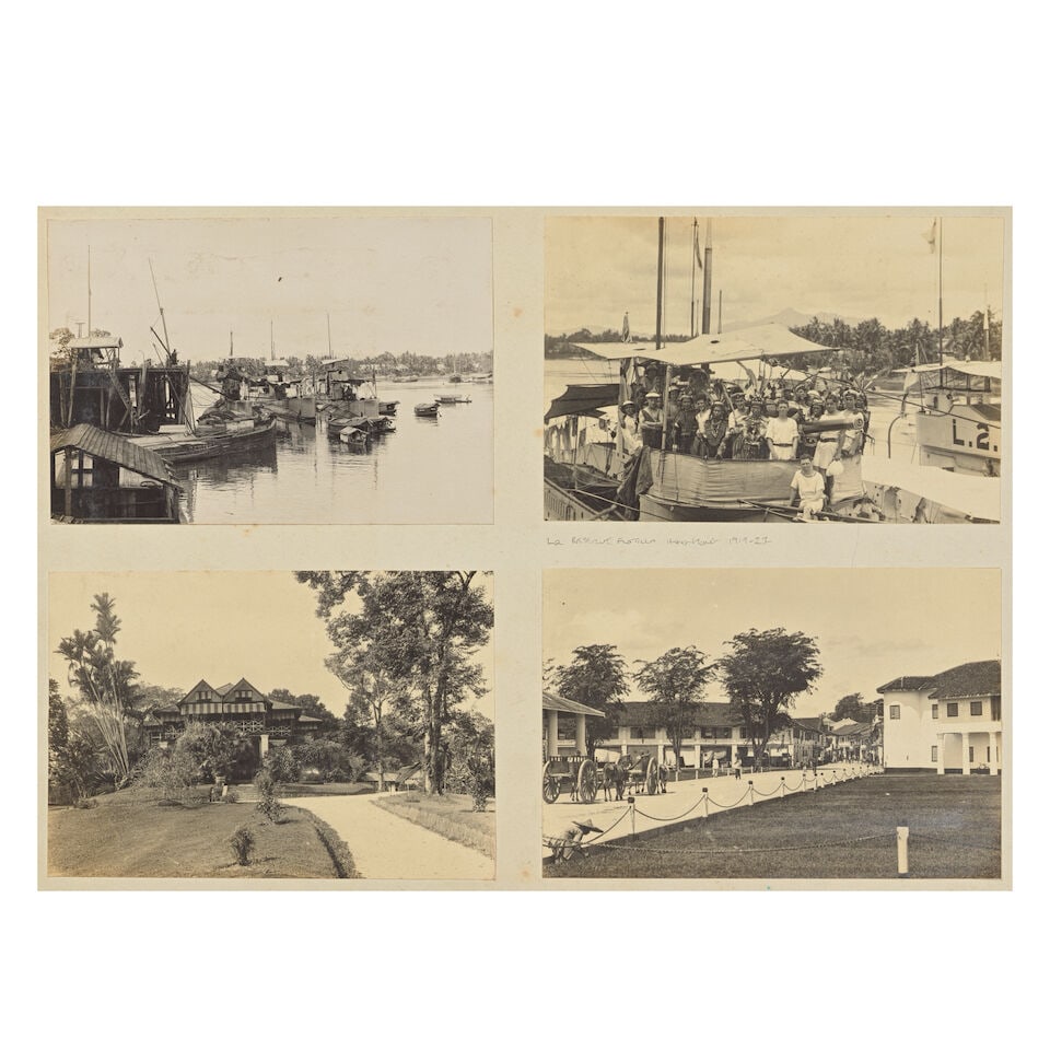 SOUTHEAST ASIA - SARAWAK AND MALAYSIA A group of eighteen views, street scenes and colonial resi... - 3