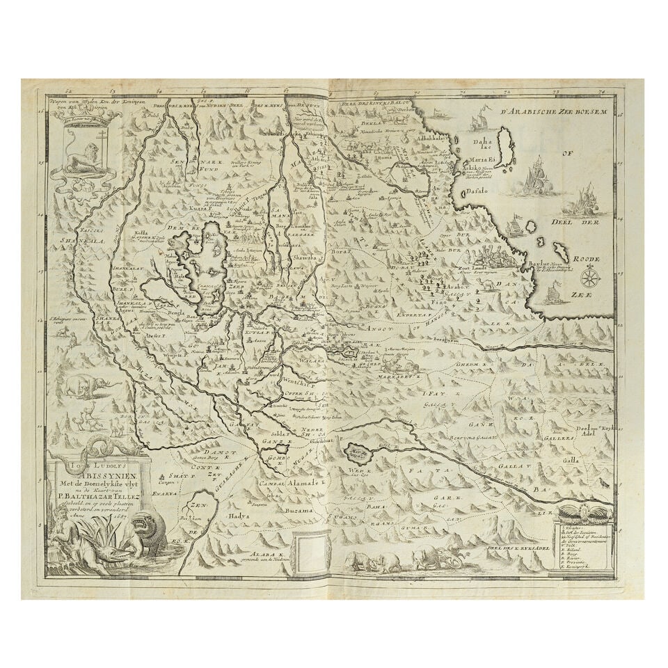 LUDOLF (HIOB) Historia Aethiopica; sive, Brevis et succinta descriptio regni Habessinorum, quod ... - 4