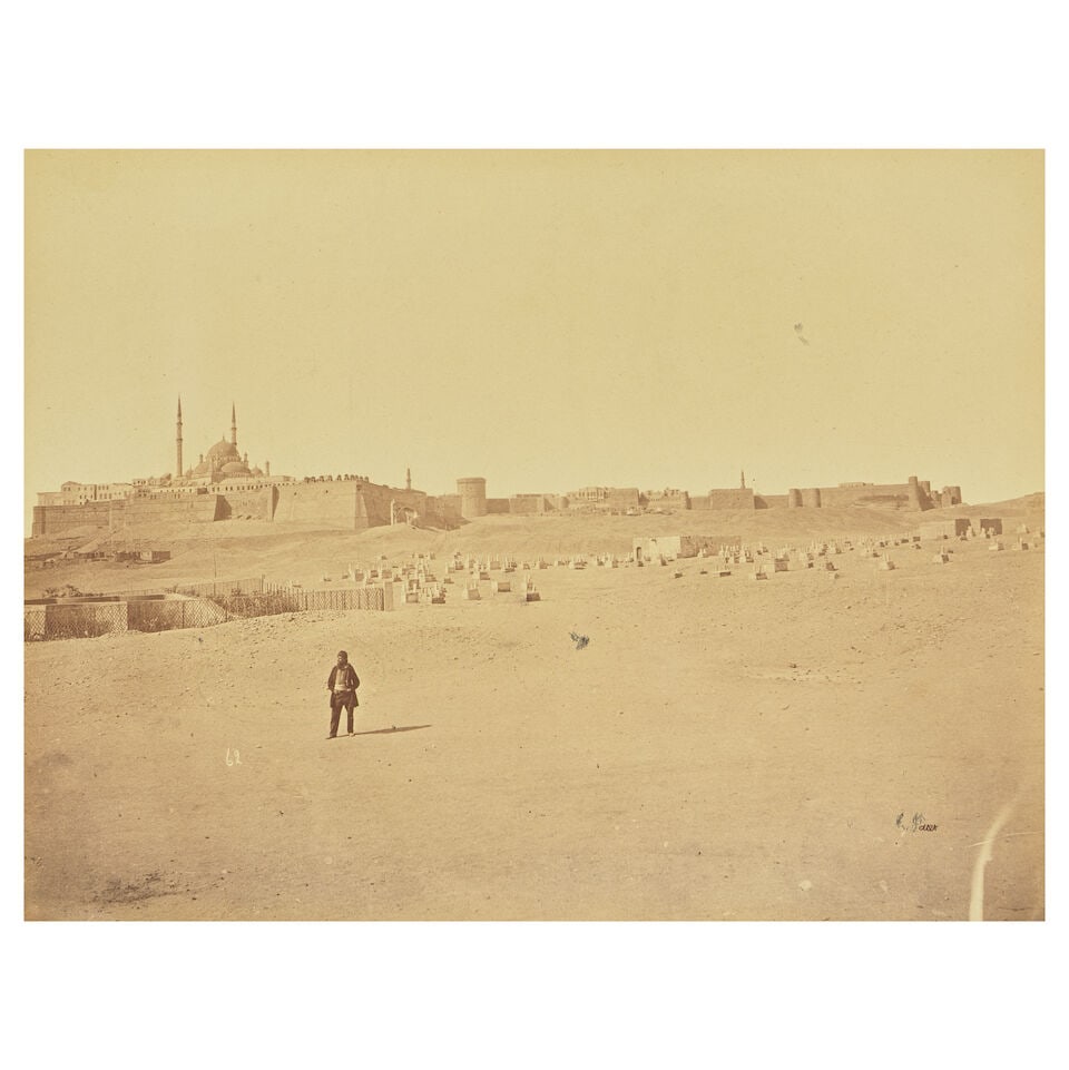 EGYPT, SRI LANKA, AND MIDDLE EAST--PAIER (CHRISTIAN) and others. Views of Egypt etc., 1860s-80s ... - 2