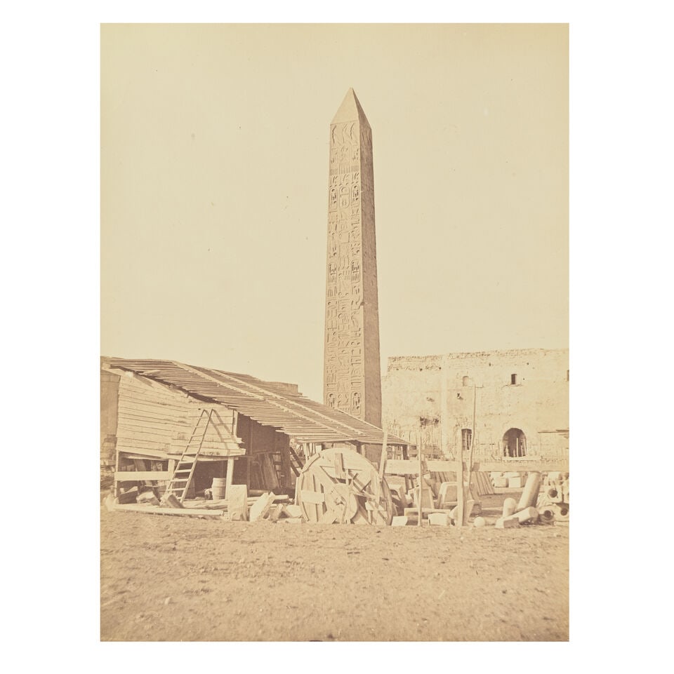 EGYPT, SRI LANKA, AND MIDDLE EAST--PAIER (CHRISTIAN) and others. Views of Egypt etc., 1860s-80s ... - 3