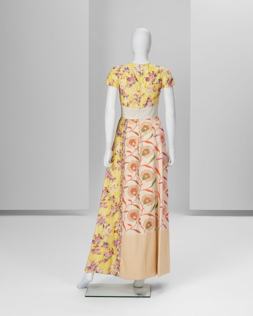 Ralph & Russo Haute Couture Exclusive: Custom Made Multicolour Patchwork Cocktail Dress - 3