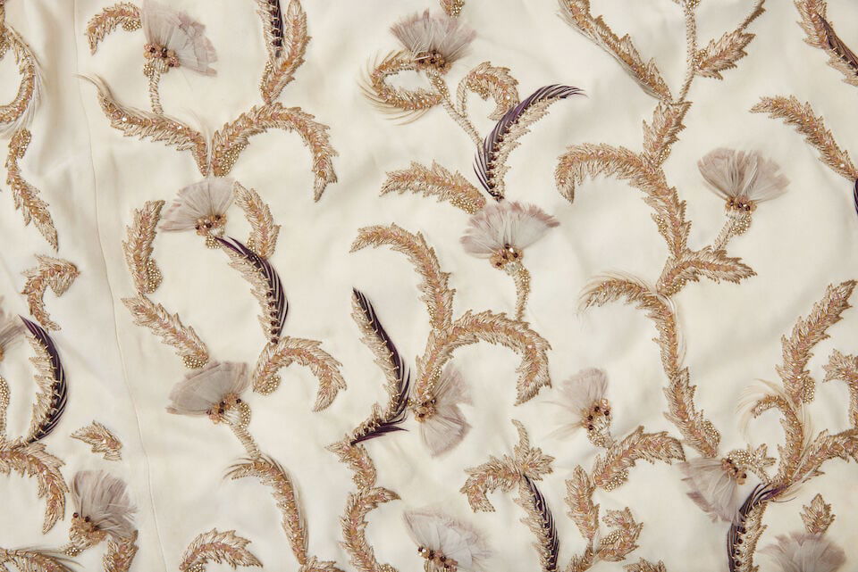 Ralph & Russo Haute Couture Exclusive: Ivory Silk Crêpe Kimono Gown - 2