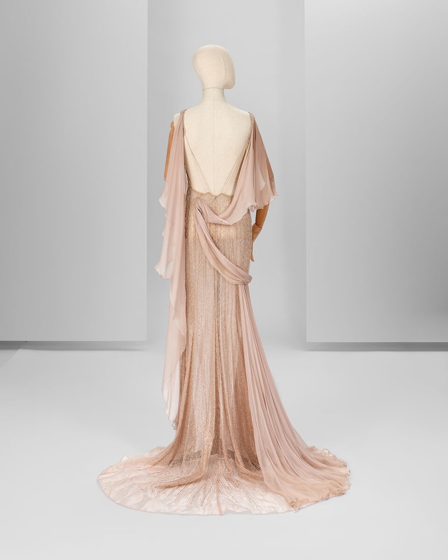 Ralph & Russo Haute Couture: Rose Gold Organza Gown Spring/Summer 2017, Runway Look 32 - 3