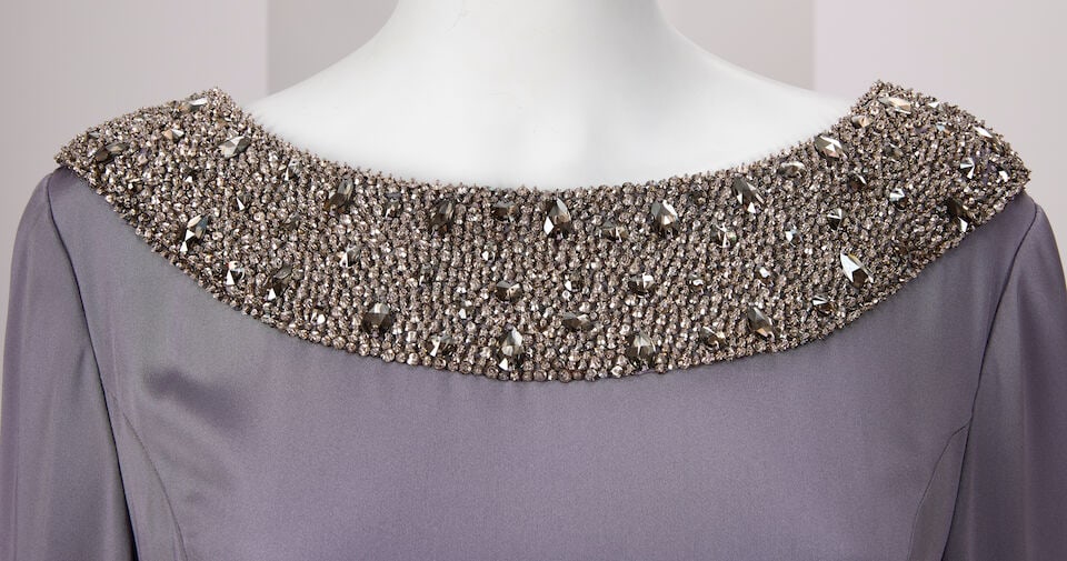 Ralph & Russo Haute Couture Exclusive: Dark Amethyst Cocktail Dress - 2