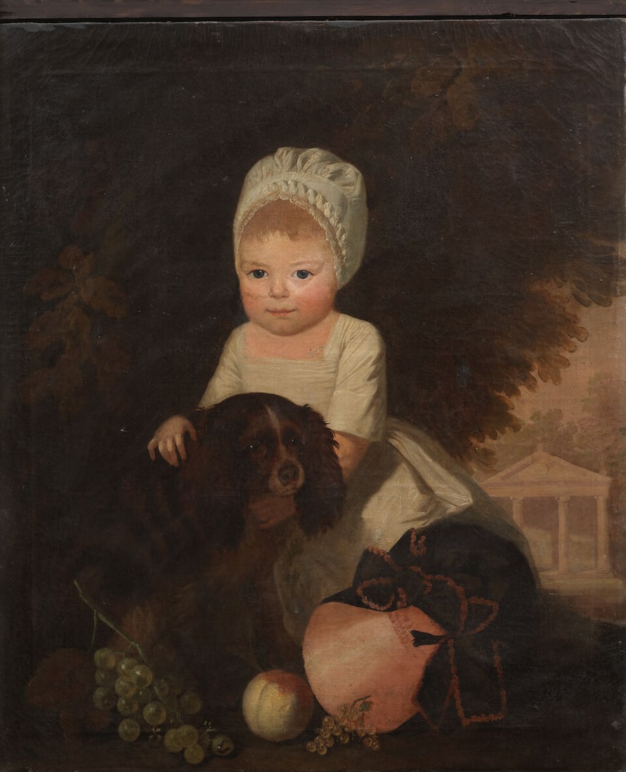 British School (19th Century) The favourite dog (1 of 3)