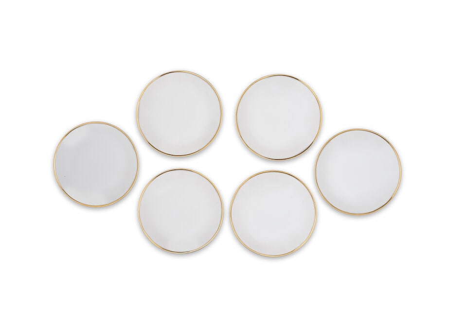 An extensive breakfast set painted by the artist Jiří Šorm (b. 1957), dated 1991-... - 2