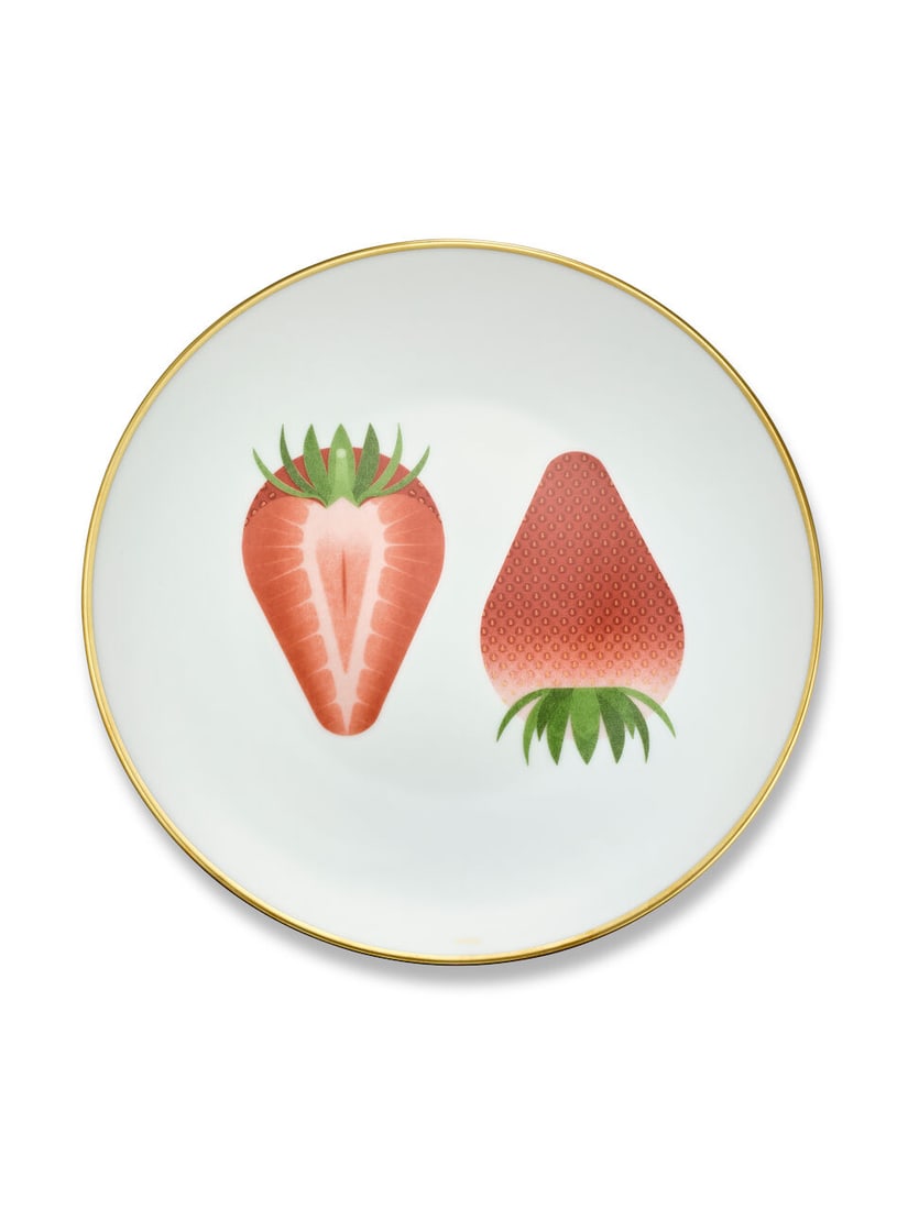 (NO RESERVE) HERMÈS: A SET OF 9 KAORUMI PORCELAIN DESSERT PLATES (Includes boxes) - 2