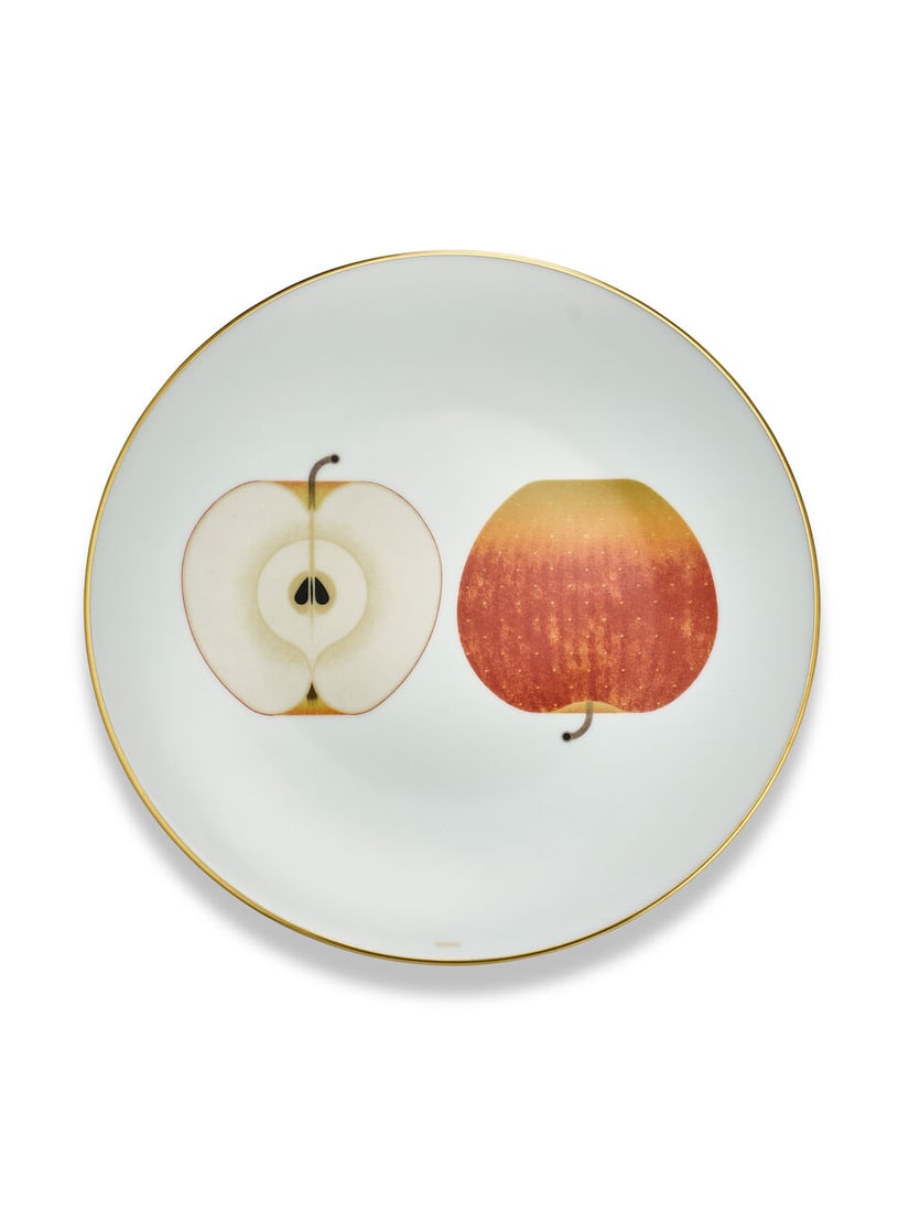 (NO RESERVE) HERMÈS: A SET OF 9 KAORUMI PORCELAIN DESSERT PLATES (Includes boxes) - 6