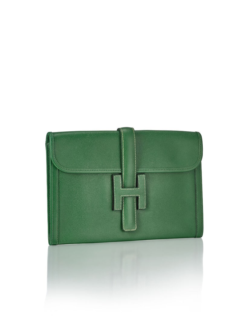 (NO RESERVE) HERMÈS: VINTAGE CATCUS COURCHEVEL JIGE 29 CLUTCH 1989 (Includes dust bag) - 2