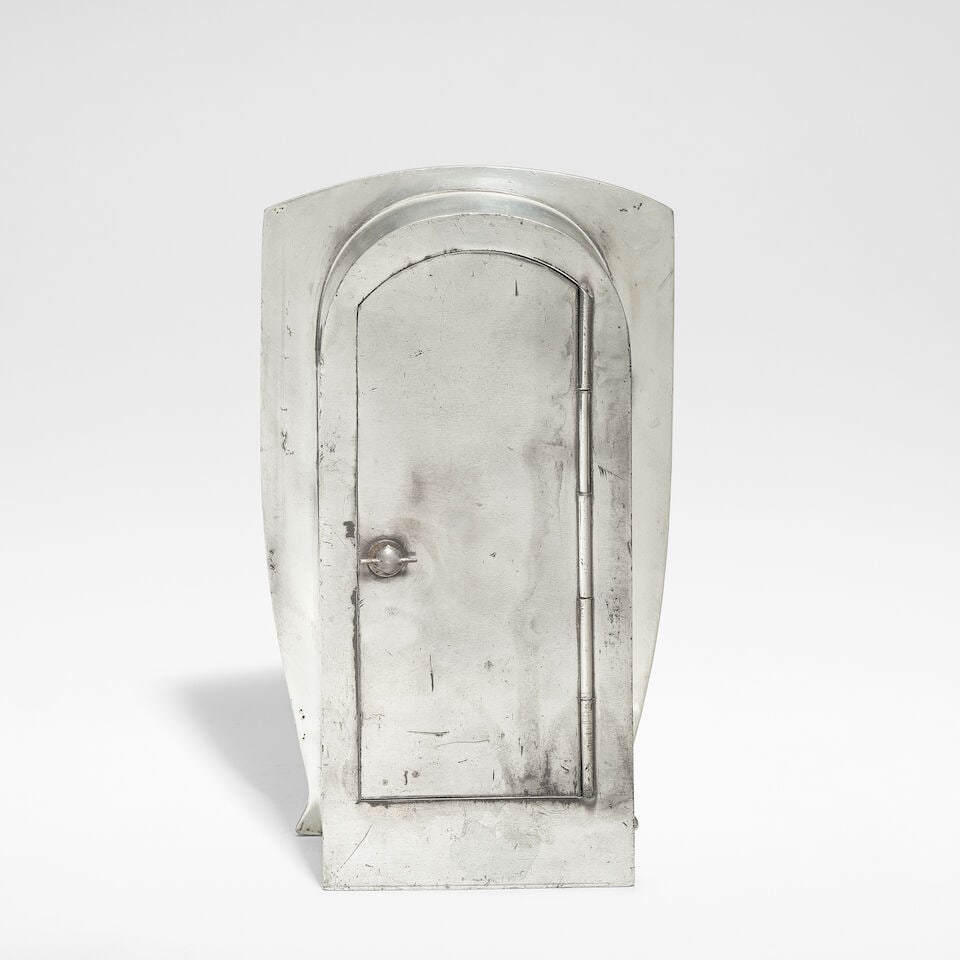 Archibald Knox Tudric clock, model no. 0369, circa 1905 - 2