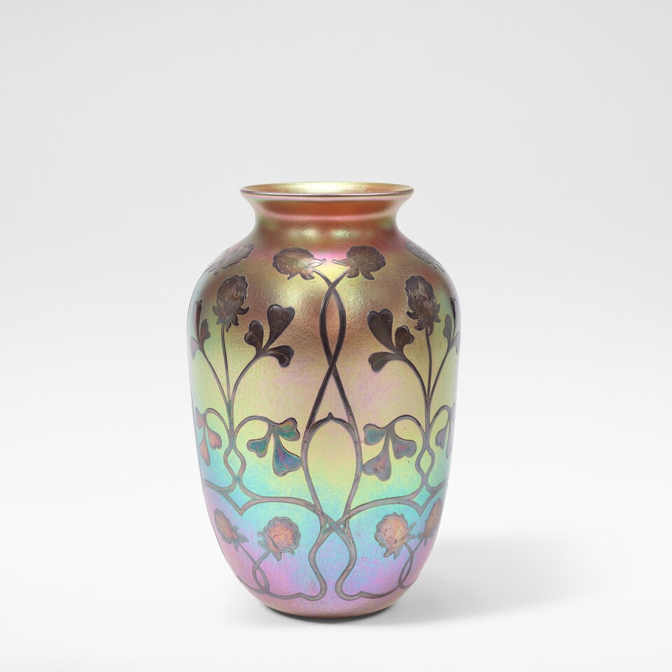 Quezal Glassworks Vase, circa 1910 - 2