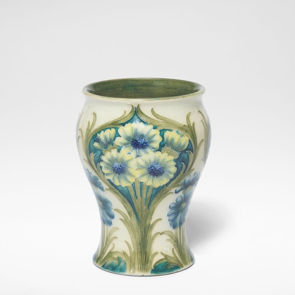 William Moorcroft Florian Ware vase, circa 1900 - 2