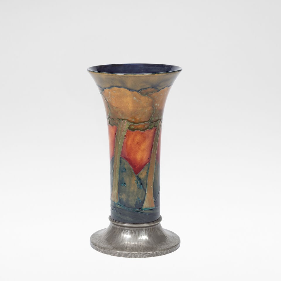 William Moorcroft for Liberty and Co. 'Eventide' vase, circa 1925 (1 of 2)