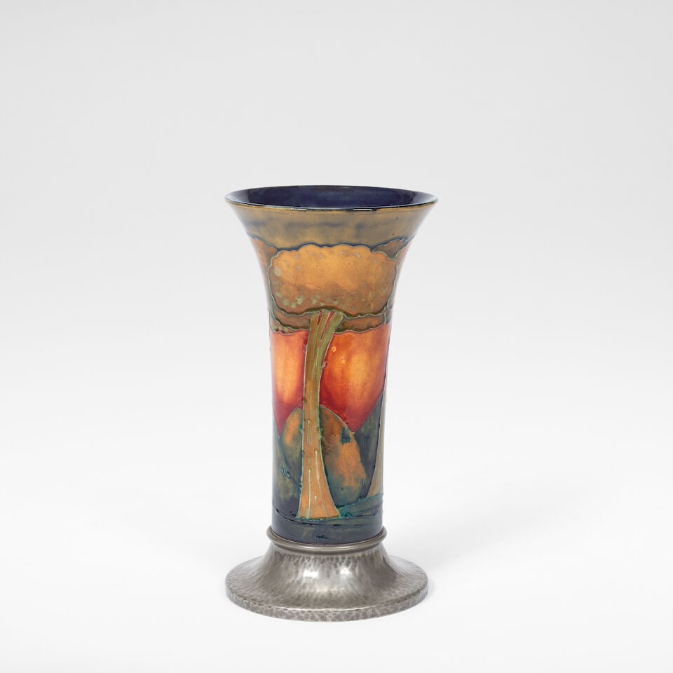 William Moorcroft for Liberty and Co. 'Eventide' vase, circa 1925 - 2