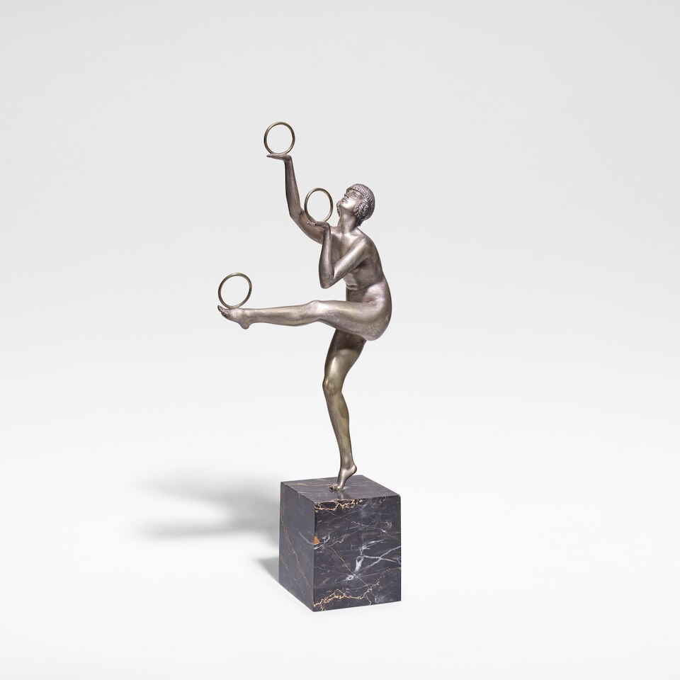 Demétre Chiparus 'Equilibrium', sculpture, circa 1925 (1 of 2)
