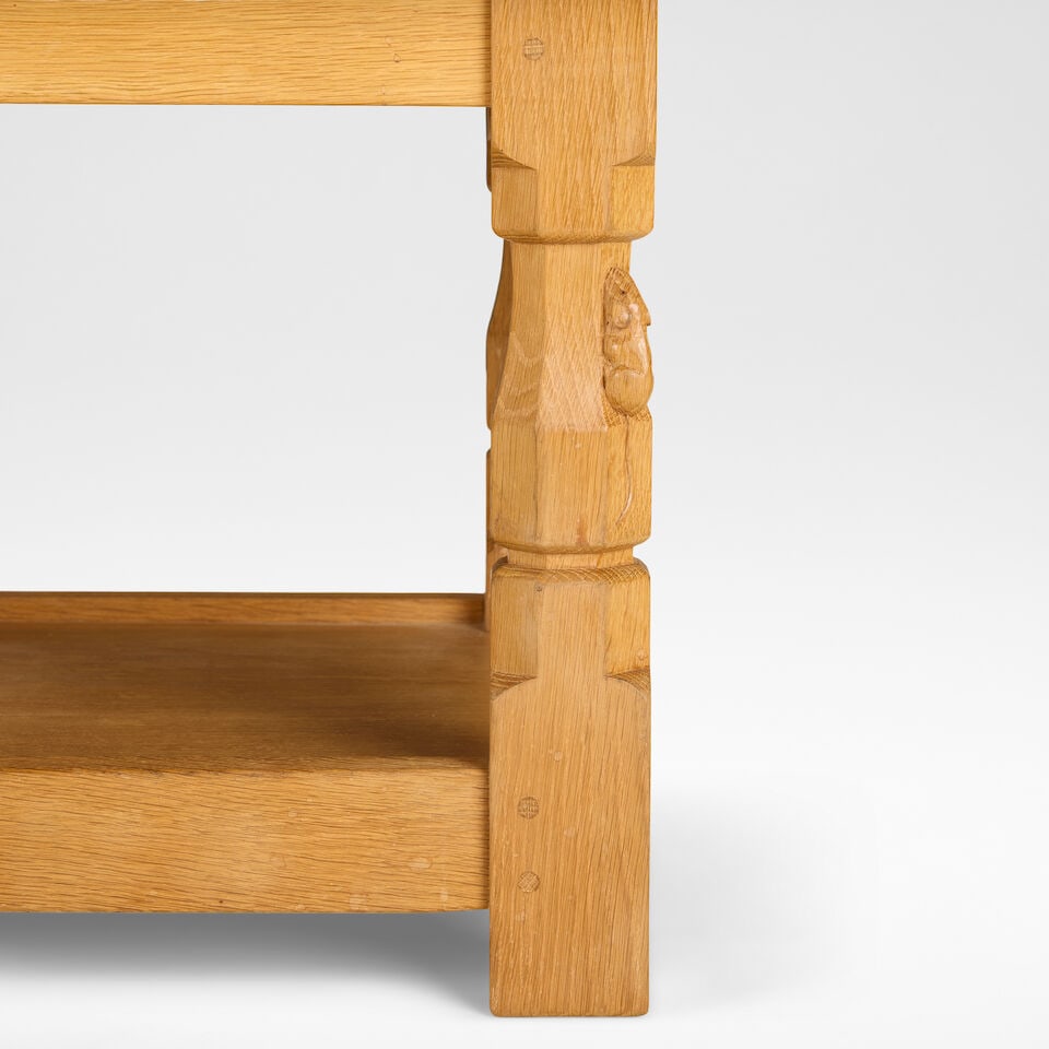 Robert 'Mouseman' Thompson Coffee table, circa 1950 - 2