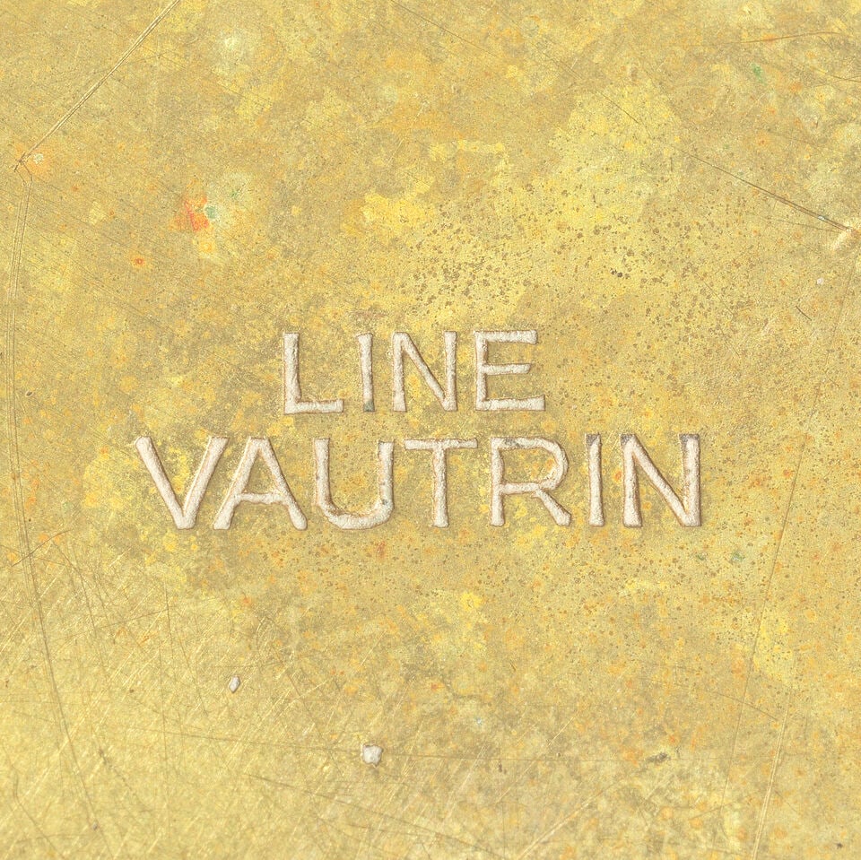 Line Vautrin 'Elle a vécu occupée à aimer' presse-papier, circa 1950 - 2