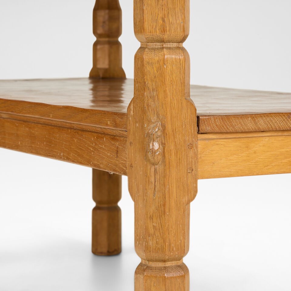 Robert 'Mouseman' Thompson Serving table, circa 1950 - 2