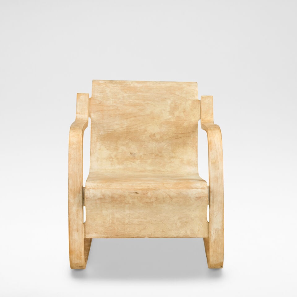 Alvar Aalto Cantilevered armchair, model no. 42, designed 1932 - 3