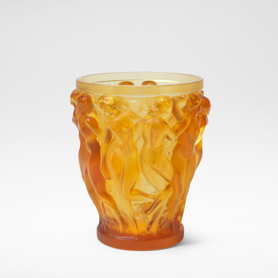 René Lalique 'Bacchantes Edition Anniversarie', vase, designed 1927, executed 2007 - 2