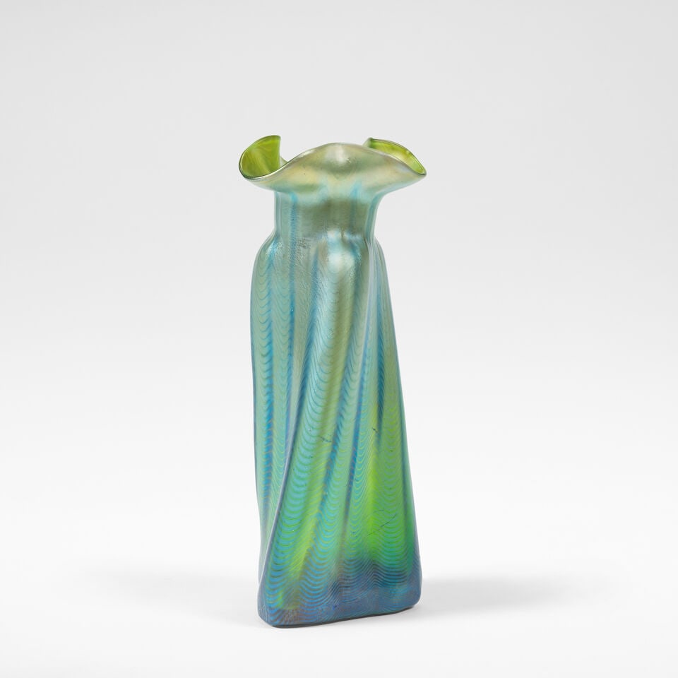Loetz 'Phänomen' vase, circa 1900 (1 of 2)