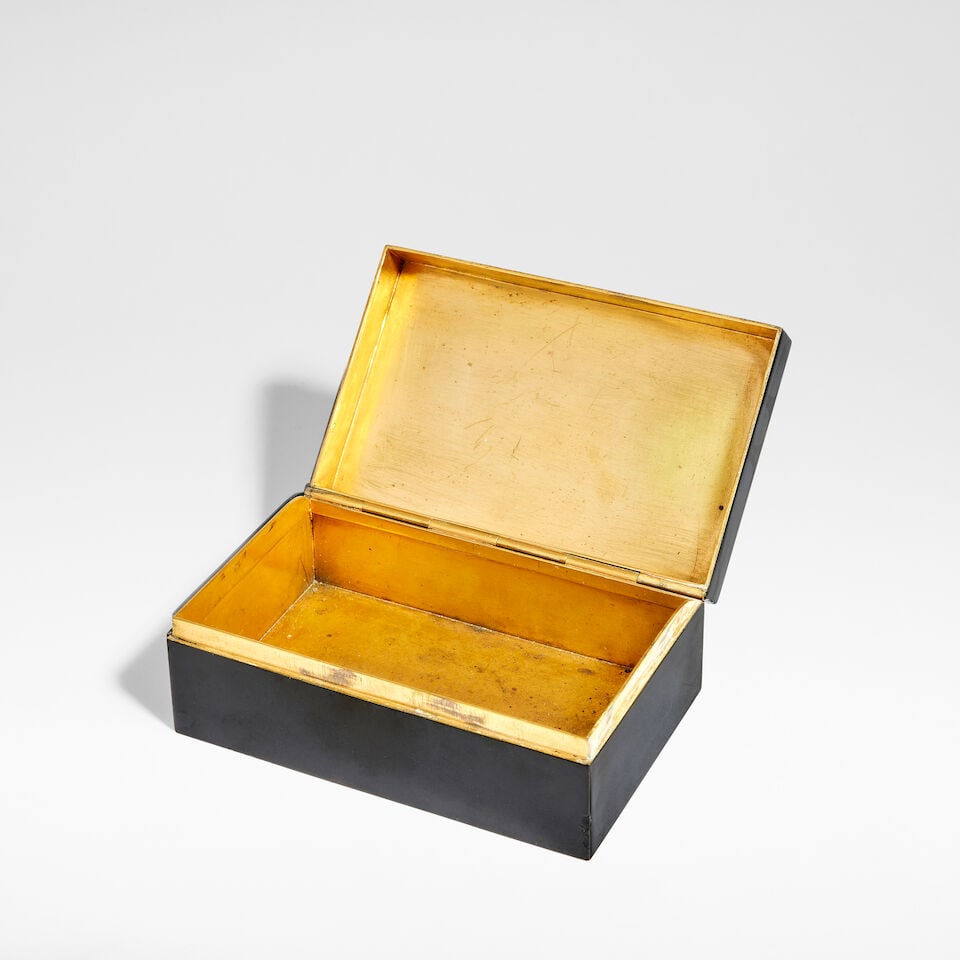 In the manner of Jean Dunand Cigarette box, circa 1930 - 2