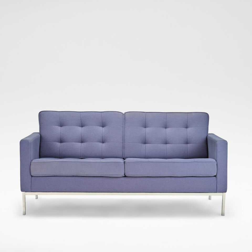 Florence Knoll for Knoll International 'Relax' sofa, designed 1954, manufactured circa 2000 - 3