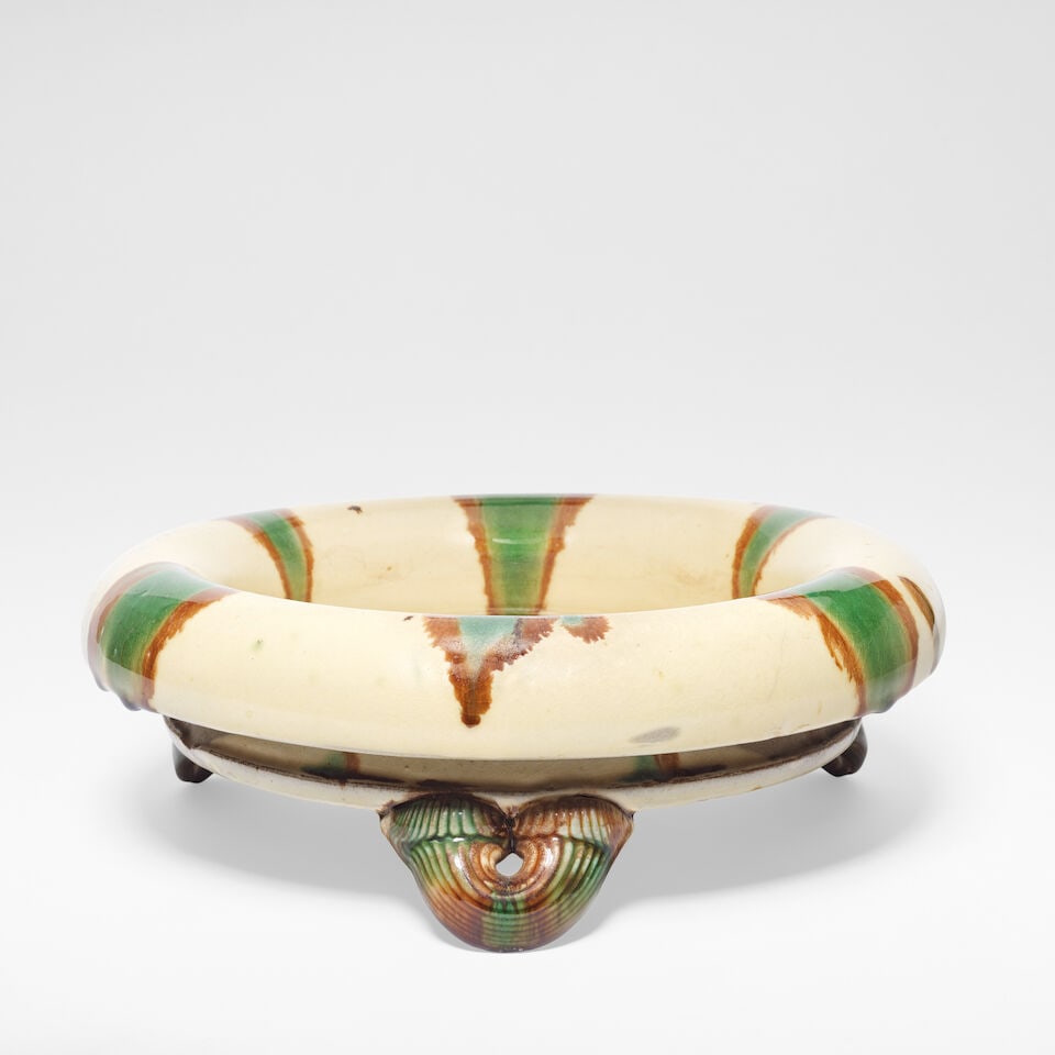 Takeshi Yasuda 'Fat Rim Dish on Three Feet', 1989 - 2