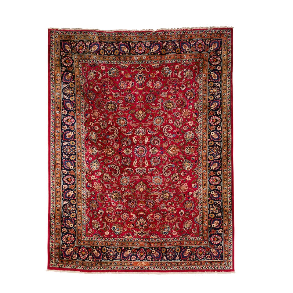 A Tabriz carpet North West Persia, 333cm x 254cm (1 of 1)
