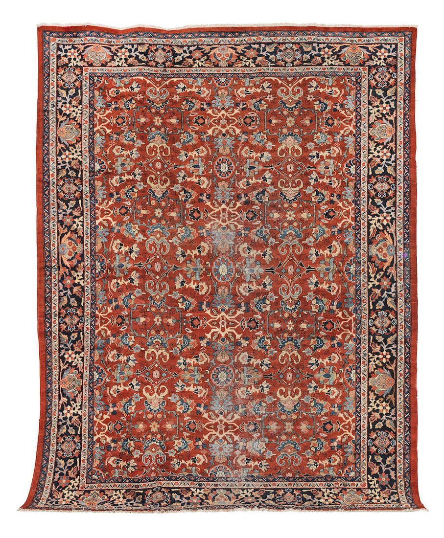 A Mahal carpet North West Persia, c.1920 415cm x 320cm (1 of 1)