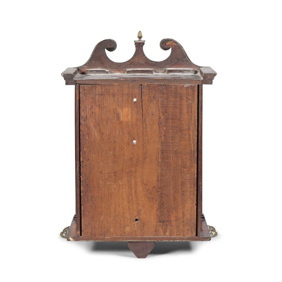 A mahogany and gilt brass mounted miniature display cabinet Parts late 18th century and later - 4