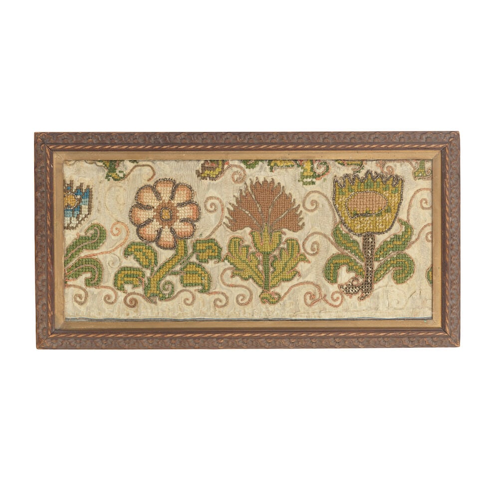 Two needlework panels Probably late 16th/early 17th century (3) - 5