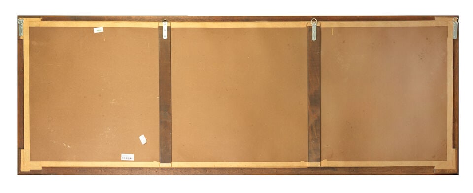 An early to mid-20th century needlework panel Depicting The Garden of Eden Possibly by Elizabeth... - 2