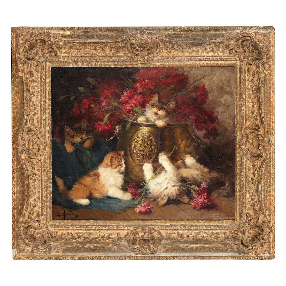 Léon Charles Huber (French, 1858-1928) Intruders - 2