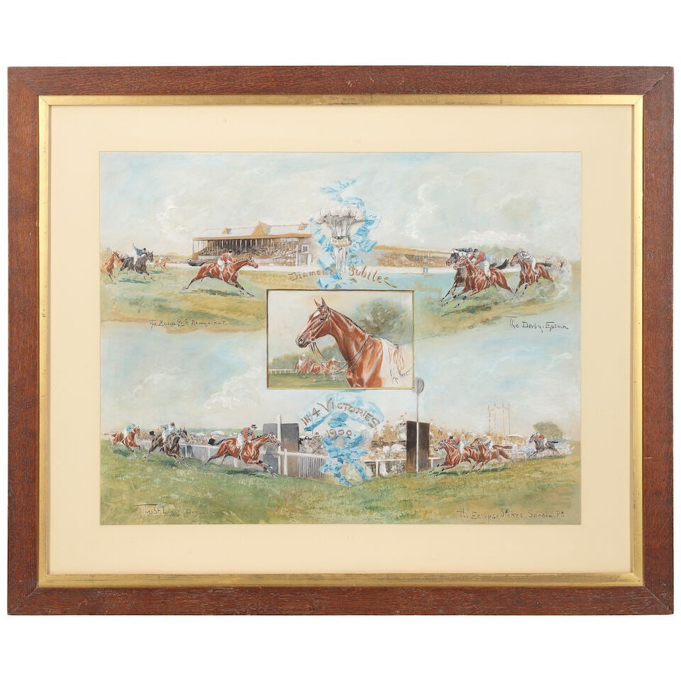 John Beer (British, active 1895-1915) The diamond jubilee in 4 victories, 1900 (Together with th... - 2