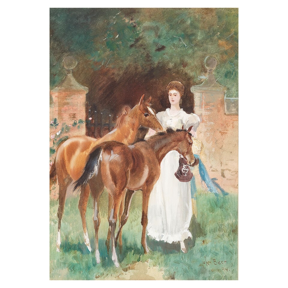 John Beer (British, active 1895-1915) The diamond jubilee in 4 victories, 1900 (Together with th... - 7