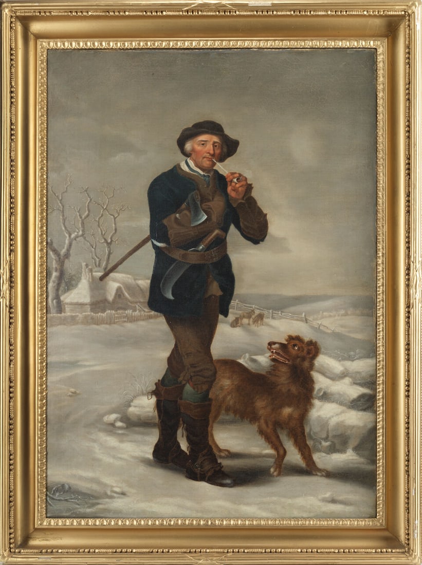 Follower of Thomas Barker of Bath (Pontypool 1769-1847 Bath) The woodcutter in winter; Collectin... - 4