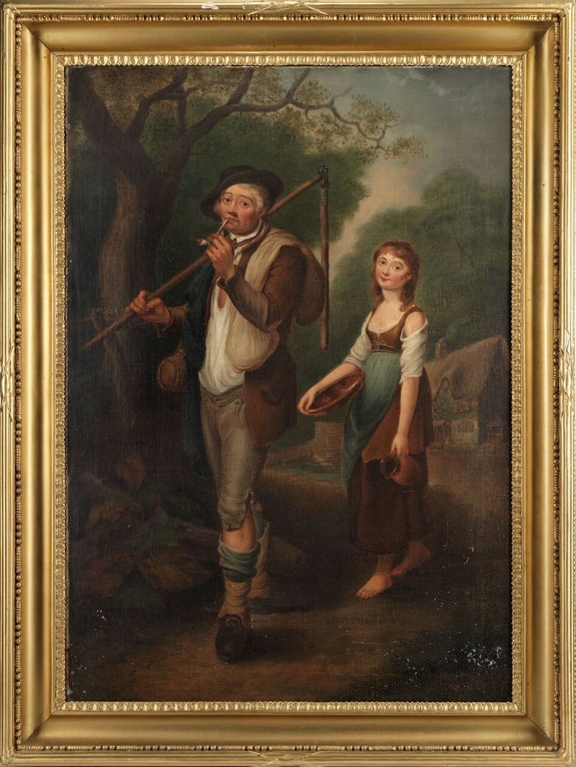 Follower of Thomas Barker of Bath (Pontypool 1769-1847 Bath) The woodcutter in winter; Collectin... - 6