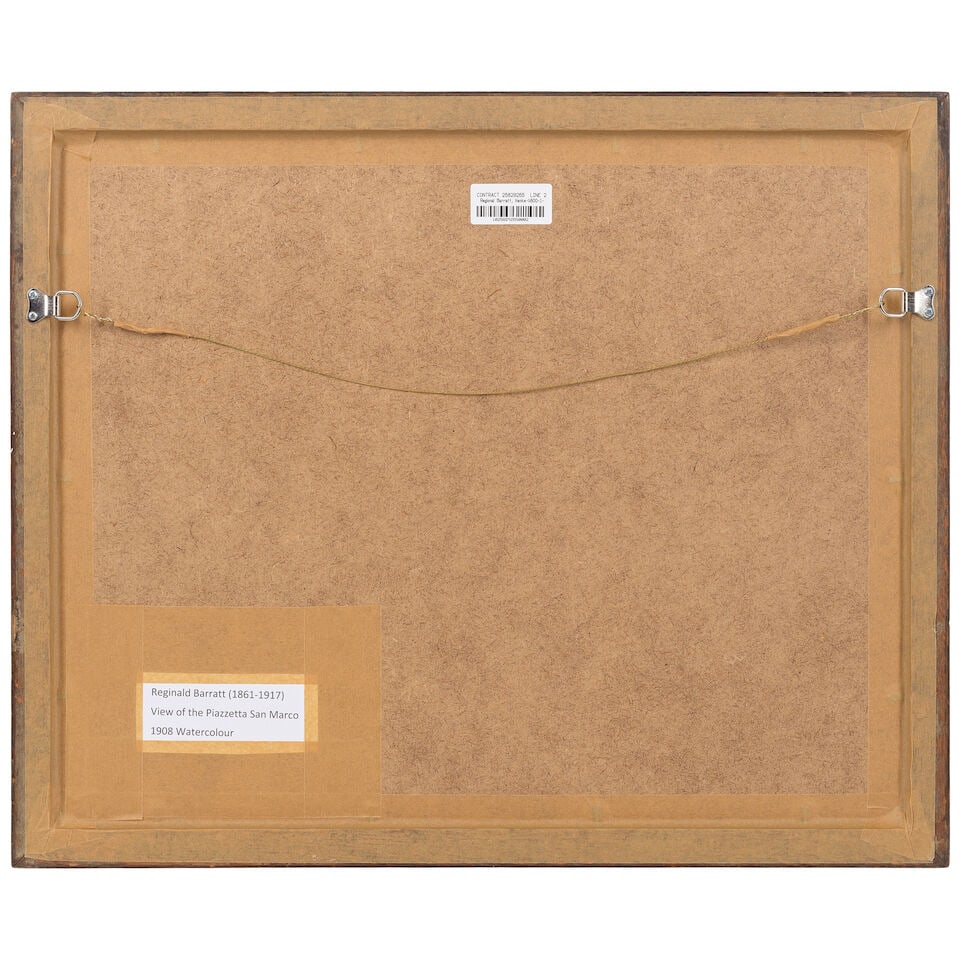 Reginald Barratt (British, 1861-1917) View of the Piazzetta San Marco - 3