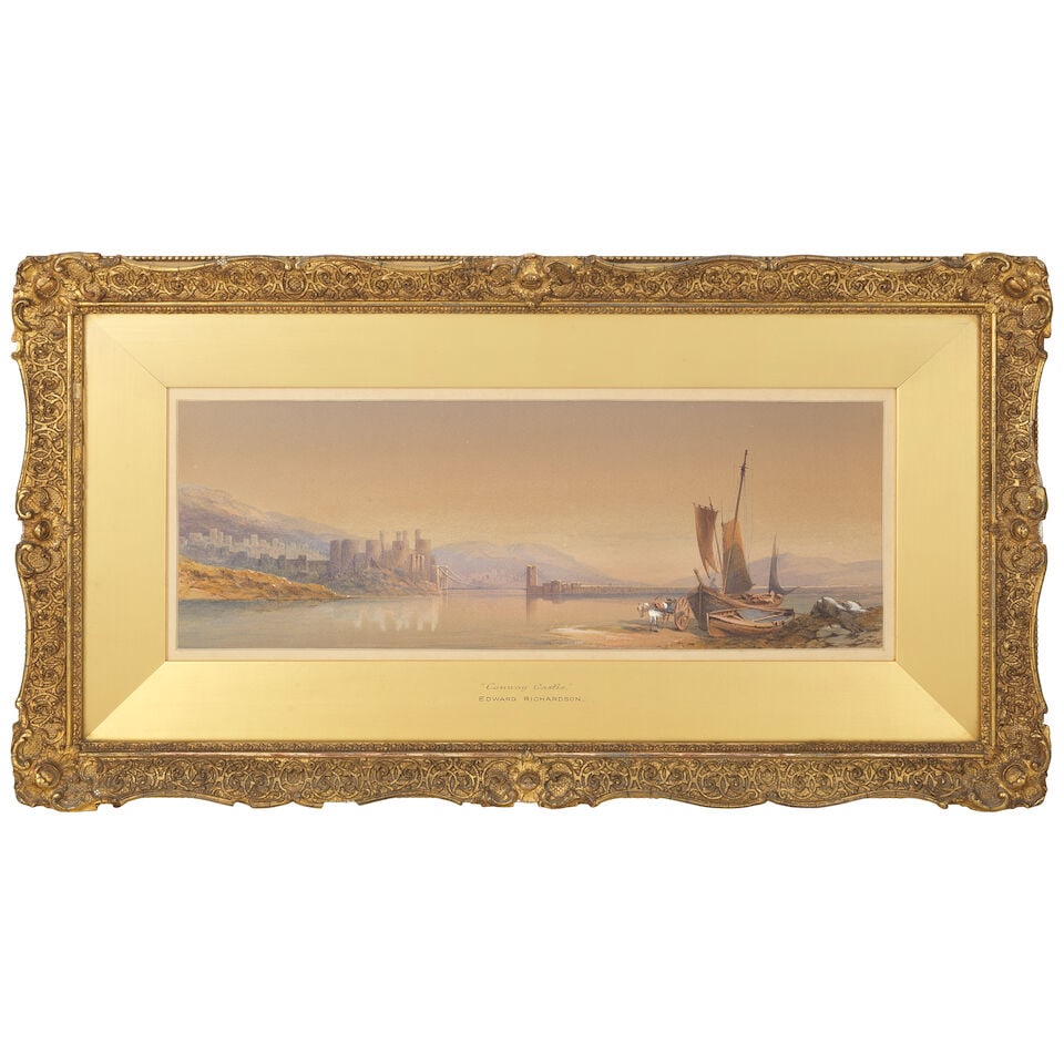 Edward Richardson (British, 1812-1869) Conway castle - 2