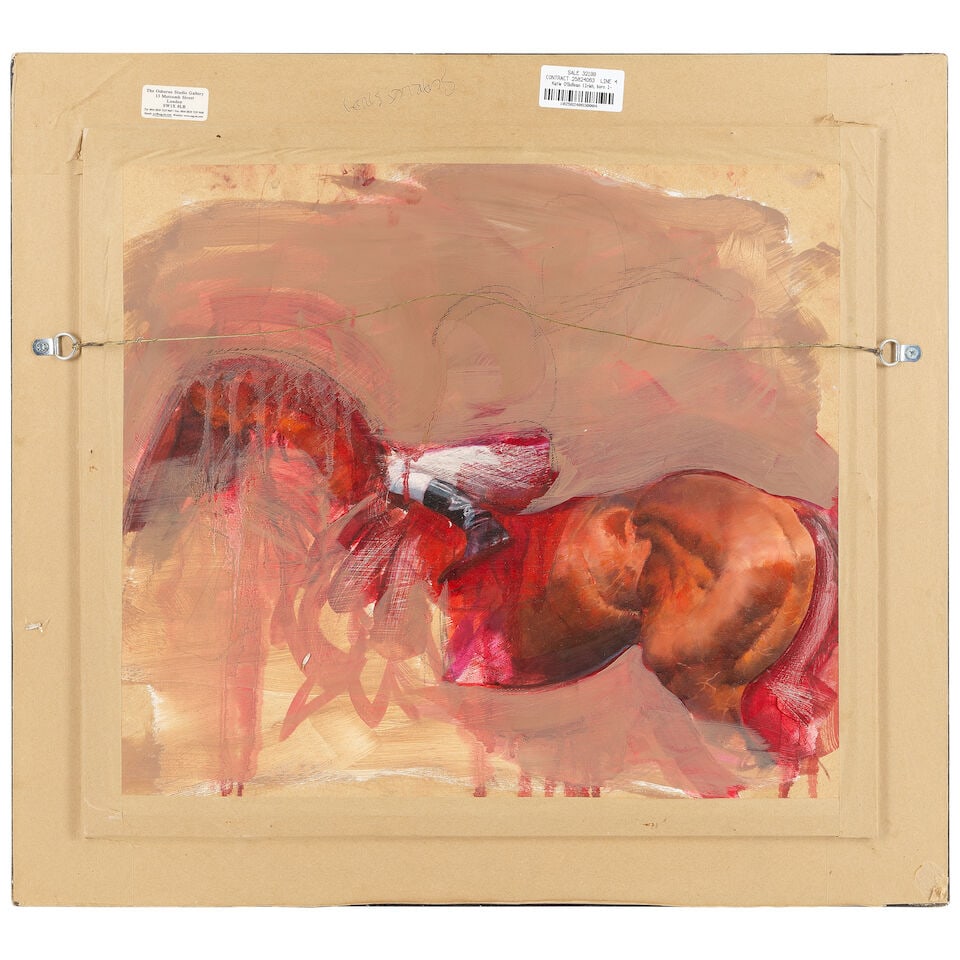 Katie O'Sullivan (Irish, born 1959) Study of Jack (with another sketch (on the reverse)) - 3