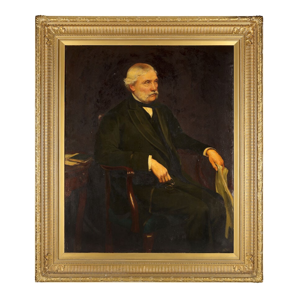 Joseph Walter West (British, 1860-1933) Portrait of David Wilson Esq. - 2