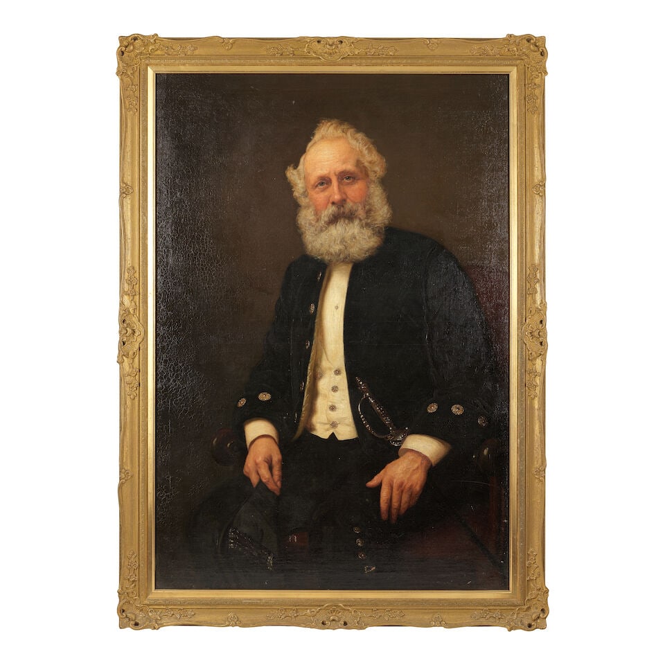 Ernest Gustave Girardot (British, active 1860-1893) Portrait of Henry Allisson - 2