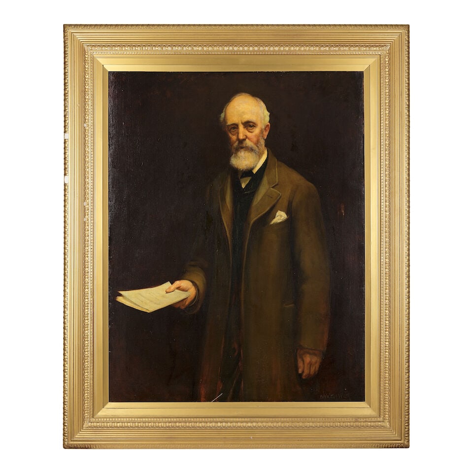 Joseph Walter West (British, 1860-1933) Portrait of Harry Simpson - 2