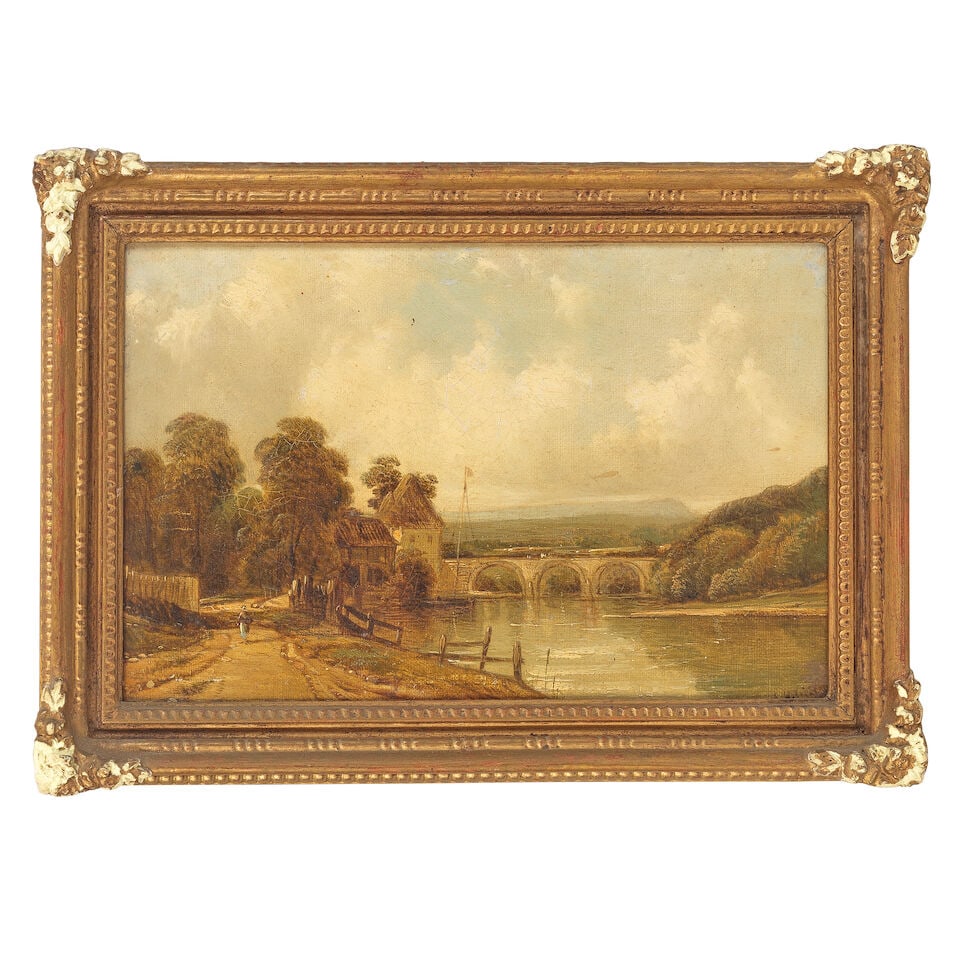 Alfred Henry Vickers (British, 1834-1919) Group of eight landscapes (together with two other wor... - 19