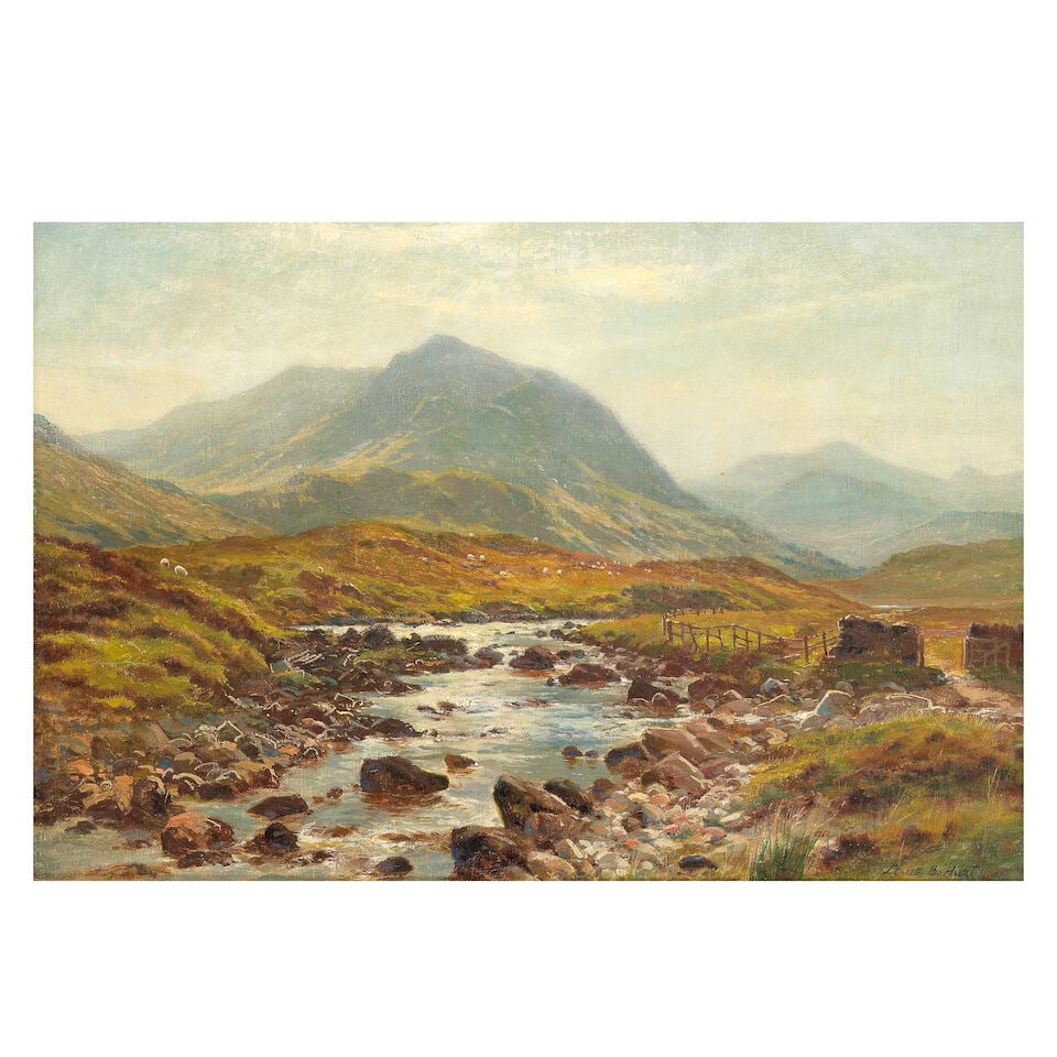 Louis Bosworth Hurt (British, 1856-1929) An autumn afternoon (1 of 3)