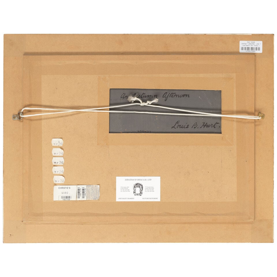 Louis Bosworth Hurt (British, 1856-1929) An autumn afternoon - 3