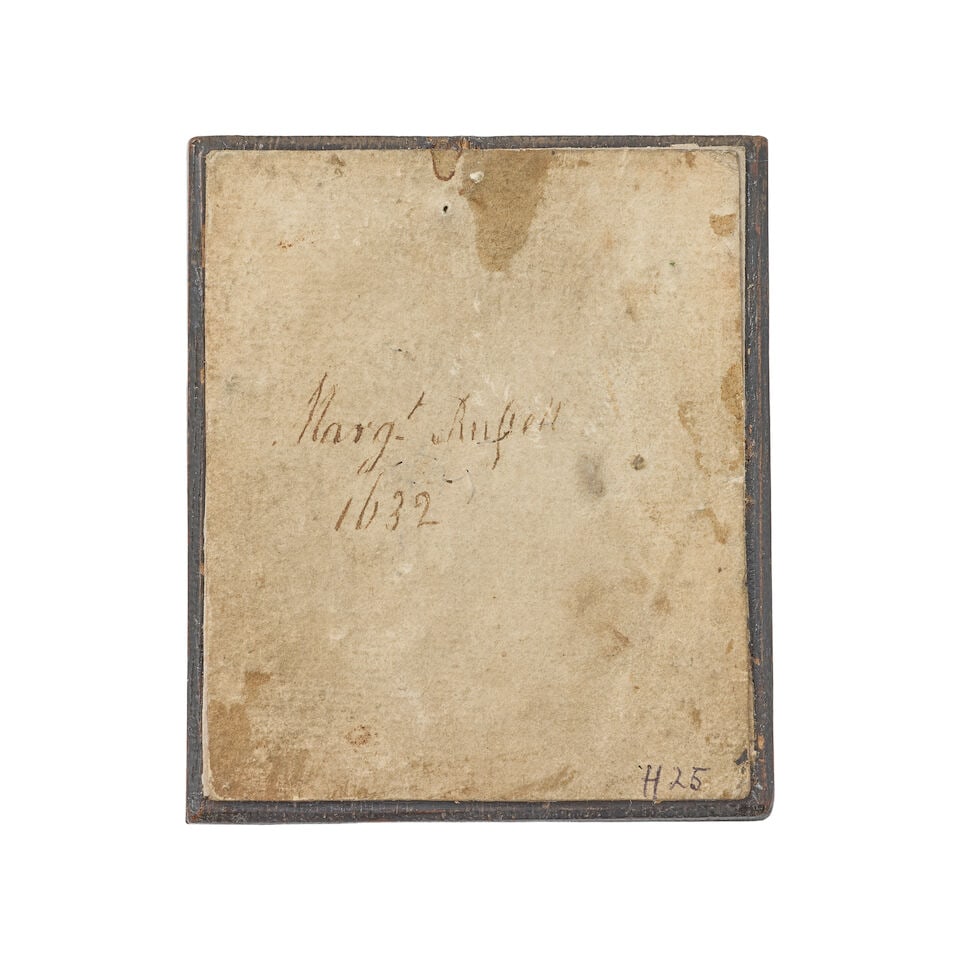 Circle of John Hoskins (English 1590-1664): Portrait miniature of a lady called Margaret Rupert ... - 4