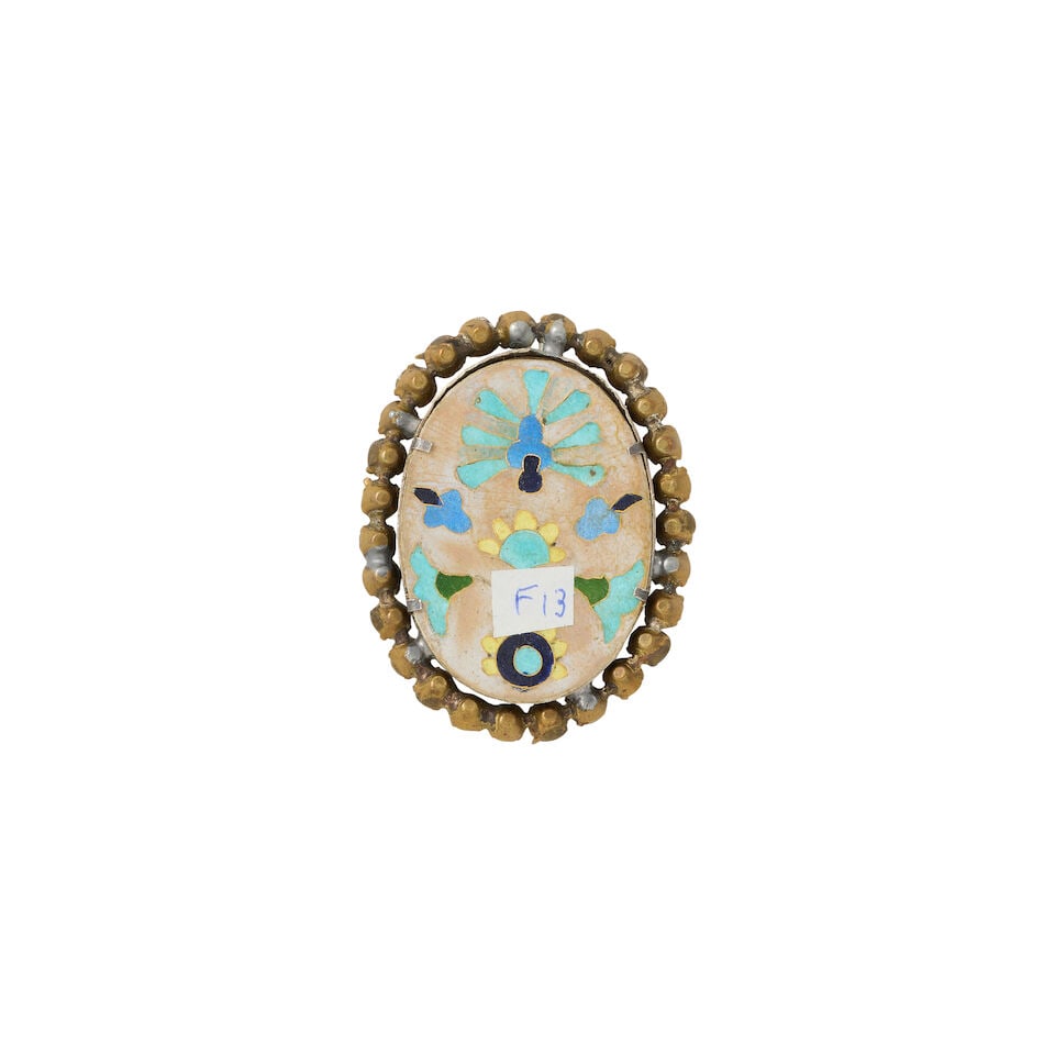 Attributed to Jean-Baptiste-Fortune de Fournier (French, 1795-1864): Portrait miniature of Napol... - 2