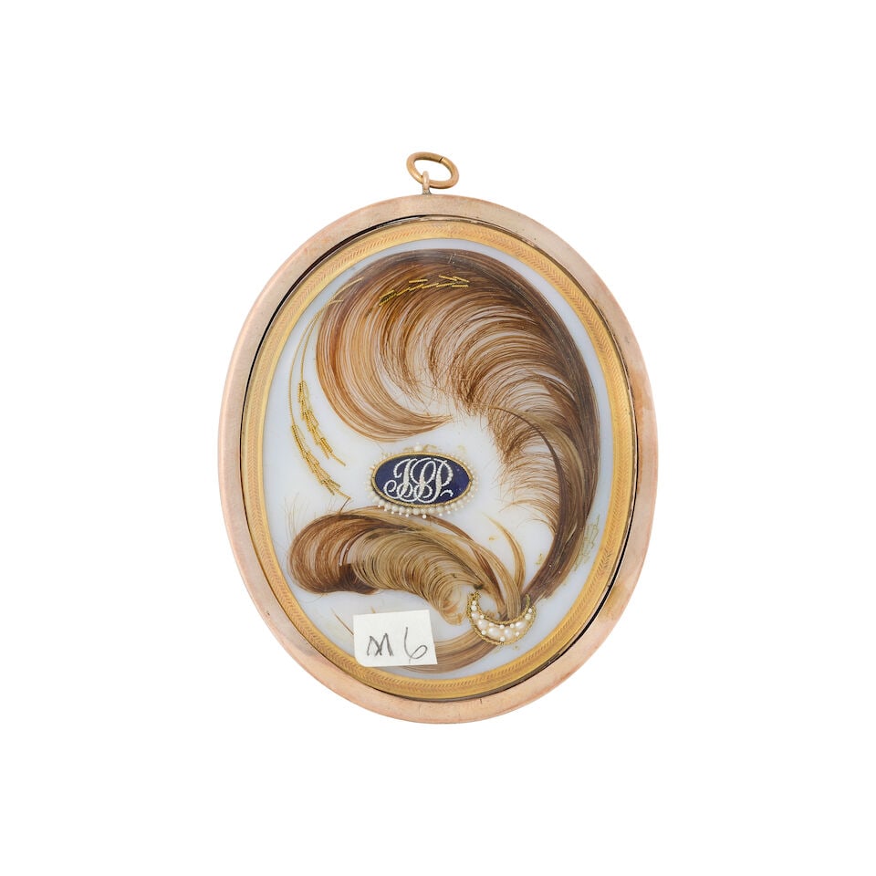 Circle of Richard Cosway R.A. (English, 1742-1821): Two miniature portraits of ladies together w... - 2